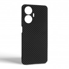 Чехол накладка ArmorStandart TPU LikeCarbon для Realme C55 Black (ARM71939)