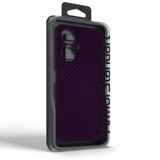 Чехол накладка ArmorStandart TPU LikeCarbon для Realme C55 Purple (ARM71940)