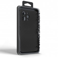 Чехол накладка ArmorStandart TPU LikeCarbon для Xiaomi Redmi 12 4G Black (ARM71941)