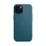 Чехол накладка SK PU MagSafe Original для Apple iPhone 15 (OEM) - Pacific Blue (ARM71974)