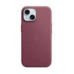 Чехол накладка SK PU MagSafe Original для Apple iPhone 15 (OEM) - Mulberry (ARM71976)