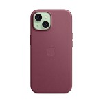 Чехол накладка SK PU MagSafe Original для Apple iPhone 15 (OEM) - Mulberry (ARM71976)