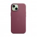 Чехол накладка SK PU MagSafe Original для Apple iPhone 15 Plus (OEM) - Mulberry (ARM71979)