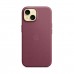 Чехол накладка SK PU MagSafe Original для Apple iPhone 15 Plus (OEM) - Mulberry (ARM71979)