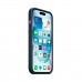 Чехол накладка SK PU MagSafe Original для Apple iPhone 15 Plus (OEM) - Pacific Blue (ARM71980)