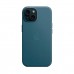 Чехол накладка SK PU MagSafe Original для Apple iPhone 15 Plus (OEM) - Pacific Blue (ARM71980)