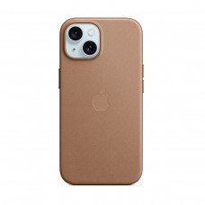 Чехол накладка SK PU MagSafe Original для Apple iPhone 15 Plus (OEM) - Taupe (ARM71981)