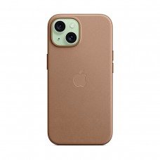 Чехол накладка SK PU MagSafe Original для Apple iPhone 15 Plus (OEM) - Taupe (ARM71981)