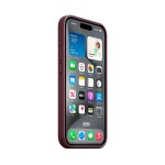 Чехол накладка SK PU MagSafe Original для Apple iPhone 15 Pro (OEM) - Mulberry (ARM71984)