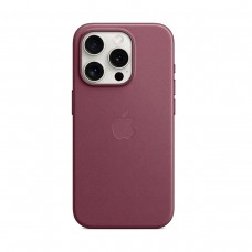 Чехол накладка SK PU MagSafe Original для Apple iPhone 15 Pro (OEM) - Mulberry (ARM71984)