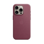 Чехол накладка SK PU MagSafe Original для Apple iPhone 15 Pro (OEM) - Mulberry (ARM71984)