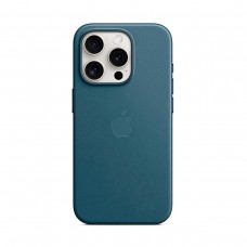 Чехол накладка SK PU MagSafe Original для Apple iPhone 15 Pro (OEM) - Pacific Blue (ARM71985)