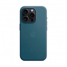 Чехол накладка SK PU MagSafe Original для Apple iPhone 15 Pro (OEM) - Pacific Blue (ARM71985)