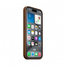 Чехол накладка SK PU MagSafe Original для Apple iPhone 15 Pro (OEM) - Taupe (ARM71986)