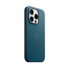 Чехол накладка SK PU MagSafe Original для Apple iPhone 15 Pro Max (OEM) - Pacific Blue (ARM71990)