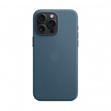 Чехол накладка SK PU MagSafe Original для Apple iPhone 15 Pro Max (OEM) - Pacific Blue (ARM71990)