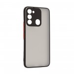 Чехол накладка ArmorStandart PC Frosted Matte для Tecno Spark Go 2022 (KG5) Black (ARM72392)