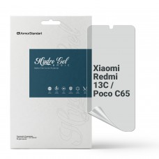 Гидрогелевая пленка ArmorStandart Matte для Xiaomi Redmi 13C 4G / Poco C65 (ARM72455) Transparent
