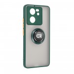 Чехол накладка ArmorStandart PC Frosted Matte Ring для Xiaomi 13T / 13T Pro Dark Green (ARM72718) Чехол накладка ArmorStandart PC Frosted Matte Ring для Xiaomi 13T / 13T Pro Dark Green (ARM72718)
