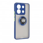 Чехол накладка ArmorStandart PC Frosted Matte Ring для Xiaomi Redmi Note 13 Pro 5G / Poco X6 5G Navy Blue (ARM72726) Чехол накладка ArmorStandart PC Frosted Matte Ring для Xiaomi Redmi Note 13 Pro 5G / Poco X6 5G Navy Blue (ARM72726)