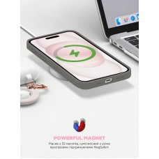 Чехол накладка ArmorStandart TPU ICON2 MagSafe для Apple iPhone 15 Clay (ARM72730)
