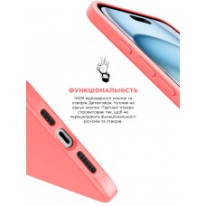 Чехол накладка ArmorStandart TPU ICON2 MagSafe для Apple iPhone 15 Guava (ARM72732)