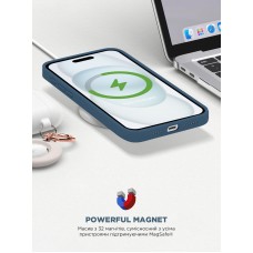 Чехол накладка ArmorStandart TPU ICON2 MagSafe для Apple iPhone 15 Storm Blue (ARM72759)