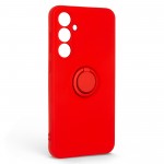 Чехол накладка ArmorStandart TPU Icon Ring для Samsung S23 FE 5G (SM-S711) Red (ARM72792) Чехол накладка ArmorStandart TPU Icon Ring для Samsung S23 FE 5G (SM-S711) Red (ARM72792)