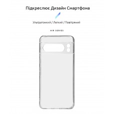 Чехол накладка ArmorStandart TPU Air для Google Pixel 8 Pro Camera cover Clear (ARM72943) Чехол накладка ArmorStandart TPU Air для Google Pixel 8 Pro Camera cover Clear (ARM72943)