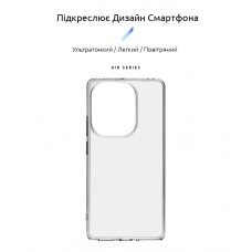 Чехол накладка ArmorStandart TPU Air для Xiaomi Redmi Note 13 Pro 4G Clear (ARM73146)