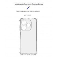Чехол накладка ArmorStandart TPU Air Force для Infinix Smart 8 Camera cover Transparent (ARM73220)