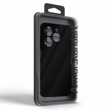 Чехол накладка TPU Armorstandart Matte Slim Fit для Infinix Smart 8 Camera cover Black (ARM73224)