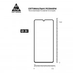 Защитное стекло ArmorStandart Pro для Samsung A05 (A055) Black (ARM73266)