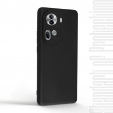 Чехол накладка TPU Armorstandart Matte Slim Fit для OPPO Reno11 5G Camera cover Black (ARM73298)