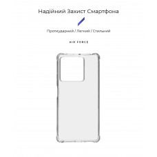 Чехол накладка ArmorStandart TPU Air Force для Xiaomi Redmi Note 13 5G Transparent (ARM73360)