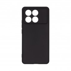 Чехол накладка TPU Armorstandart Matte Slim Fit для Xiaomi Poco X6 Pro 5G Camera cover Black (ARM73364)