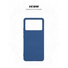 Чехол накладка ArmorStandart TPU ICON для Xiaomi Poco X6 Pro 5G Dark Blue (ARM73366)