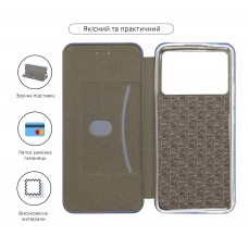 Чехол книжка ArmorStandart PU G-Case для Xiaomi Poco X6 Pro 5G Blue (ARM73369)