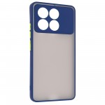 Чехол накладка ArmorStandart PC Frosted Matte для Xiaomi Poco X6 Pro 5G Navy Blue (ARM73373)