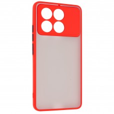 Чехол накладка ArmorStandart PC Frosted Matte для Xiaomi Poco X6 Pro 5G Red (ARM73374)