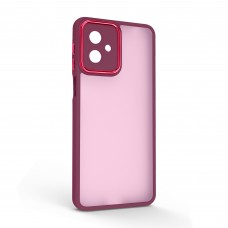 Чехол накладка ArmorStandart TPU Shade для Motorola G14 Wine Red (ARM73408)