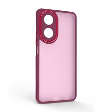 Чехол накладка ArmorStandart TPU Shade для Oppo A58 4G Wine Red (ARM73443)