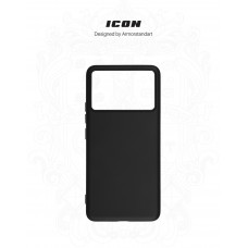 Чехол накладка ArmorStandart TPU ICON для Xiaomi Poco F6 Pro Black (ARM73516)