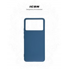 Чехол накладка ArmorStandart TPU ICON для Xiaomi Poco F6 Pro Dark Blue (ARM73517)