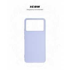 Чехол накладка ArmorStandart TPU ICON для Xiaomi Poco F6 Pro Lavender (ARM73519)