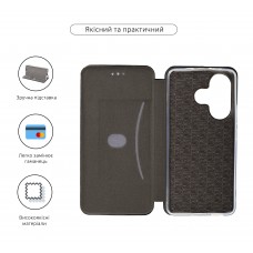 Чехол книжка ArmorStandart PU G-Case для Xiaomi Poco F6 Black (ARM73521)