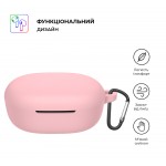 Чехол ArmorStandart TPU Silicone для кейса наушников Xiaomi Redmi Buds 4 Lite Pink (ARM73547)