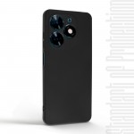 Чехол накладка TPU Armorstandart Matte Slim Fit для Tecno Spark Go 2024 (BG6) Camera cover Black (ARM73577)