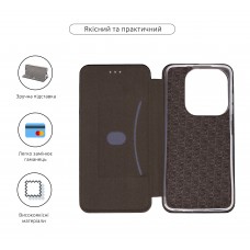 Чехол книжка ArmorStandart PU G-Case для Tecno Spark 20C (BG7n) Black (ARM73579)
