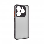 Чехол накладка ArmorStandart PC Frosted Matte для Tecno Spark 20C (BG7n) Black (ARM73582)